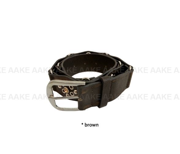 VINTAGE FLORAL STUD BELT