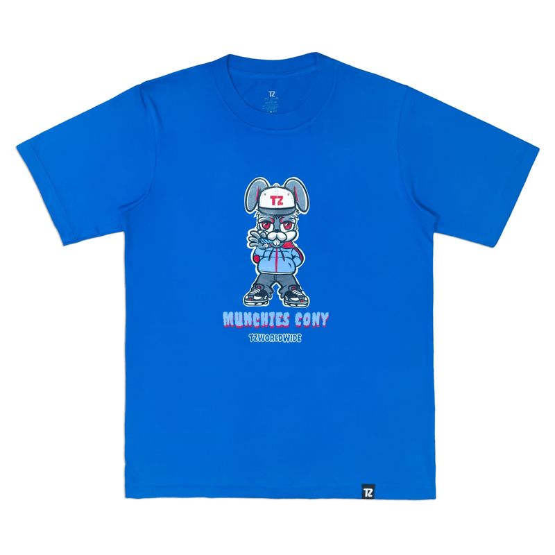 MUNCHIES CONY TEE - BLUE