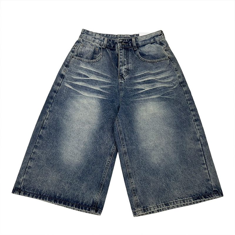 Lopian Cat Bermuda Denim