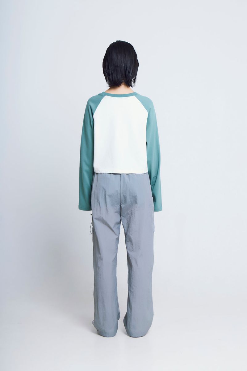 string cargo track pants_gray