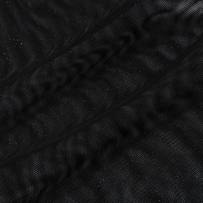 Twinkle star scarf (black)