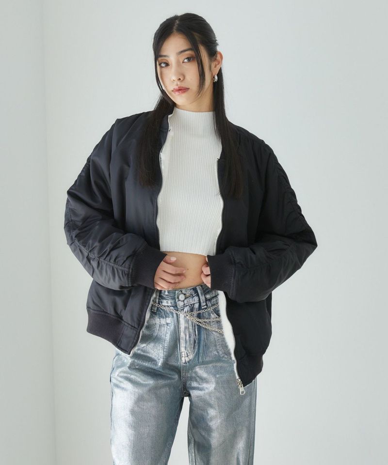 リバーシブルMA-1