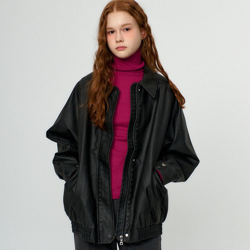 Basic Turtle Neck Knit_5Color