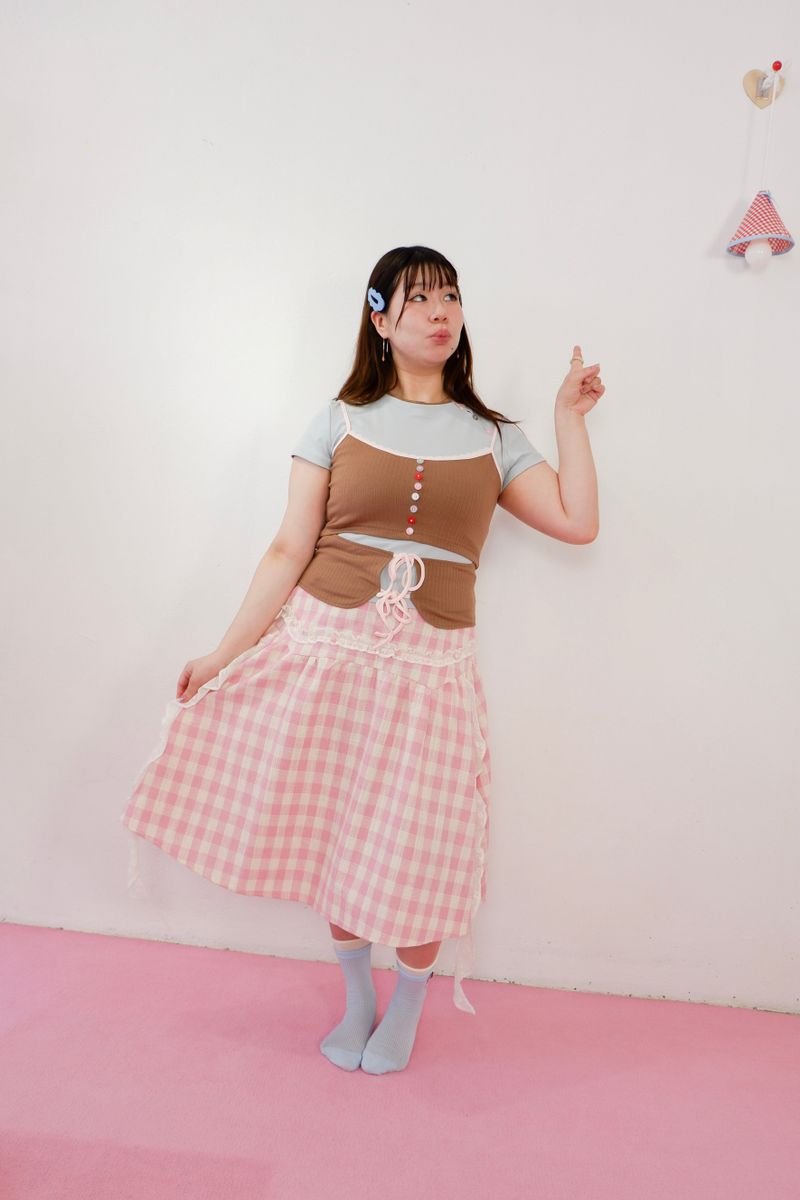 Double Scoop Camisole (Brown)