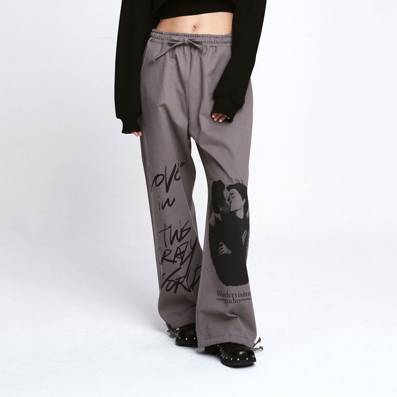 wonder visitor（ワンダービジター）の「KISS-mono Jogger pants [2 Color]（Pants）」