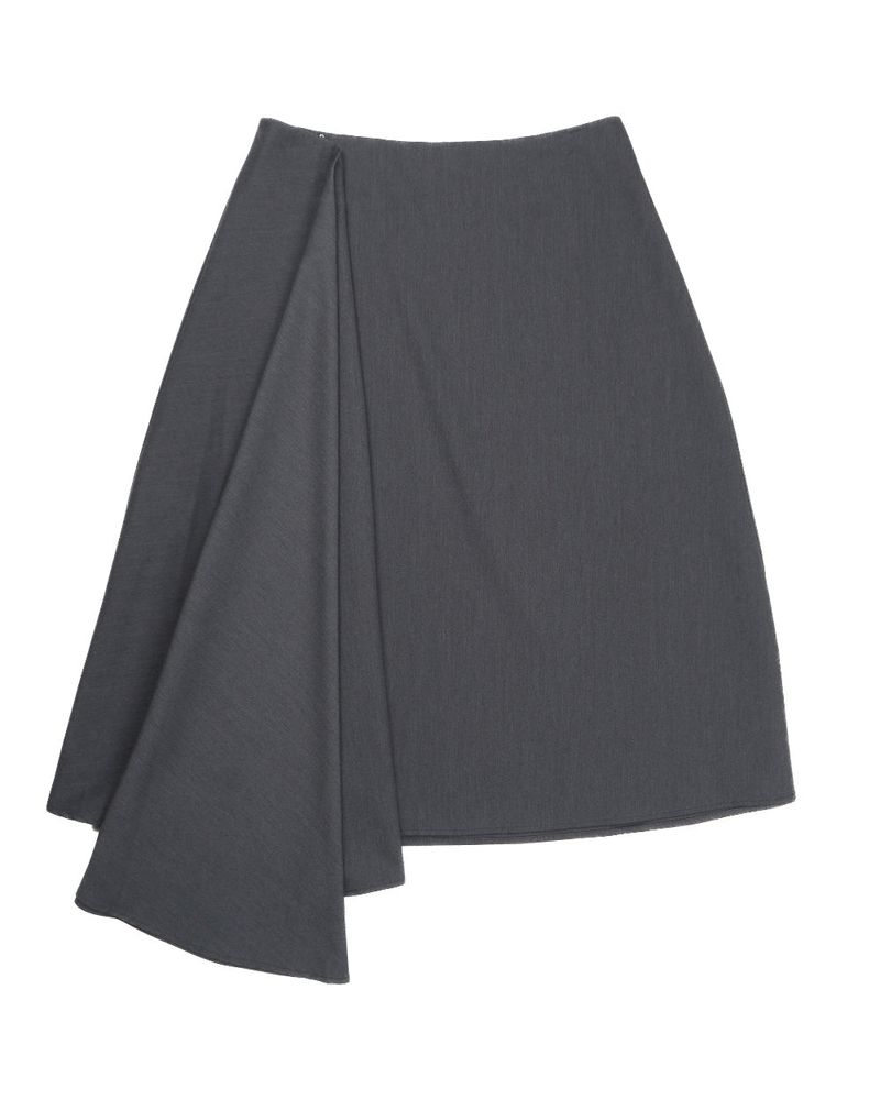  BUCKLE LAYER SKIRT