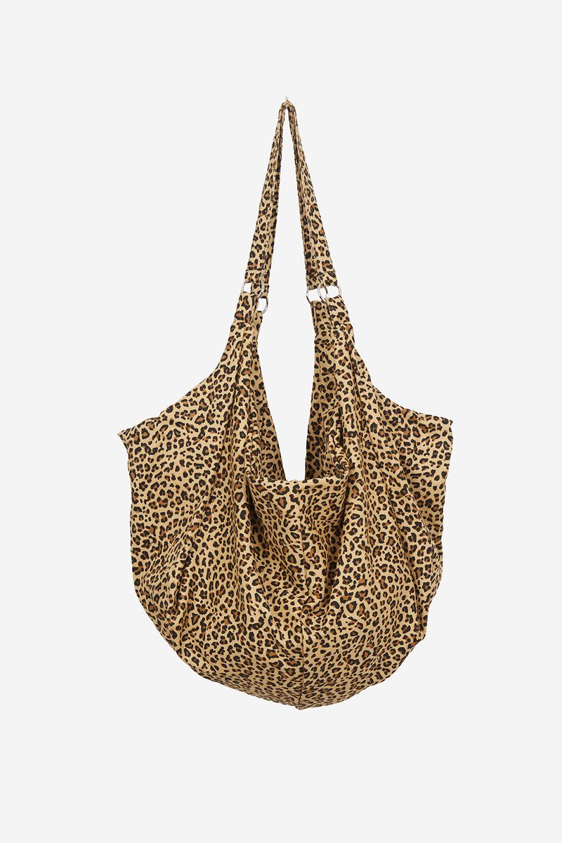 Leopard big shoulder bag