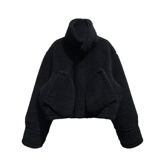 Snug High Neck Cropped Mustang