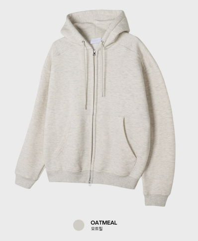 【Setup】Logane Base Brushed 2-WAY Hooded Zip-Up Setup