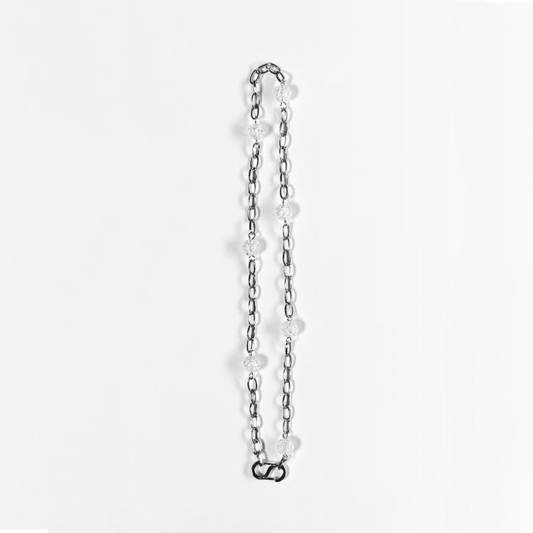 snow ball necklace