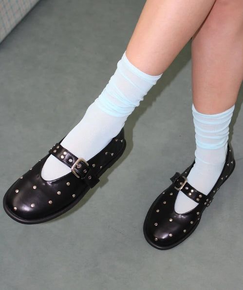 AAKE(アケ)の「STUD STRAP MARY JANE(Shoes)」