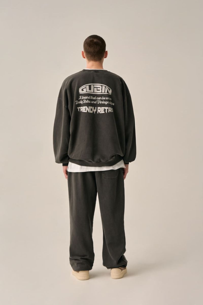 GUBIN（グビン）の「ピグメントプリント スウェットシャツ（パンツ）」
