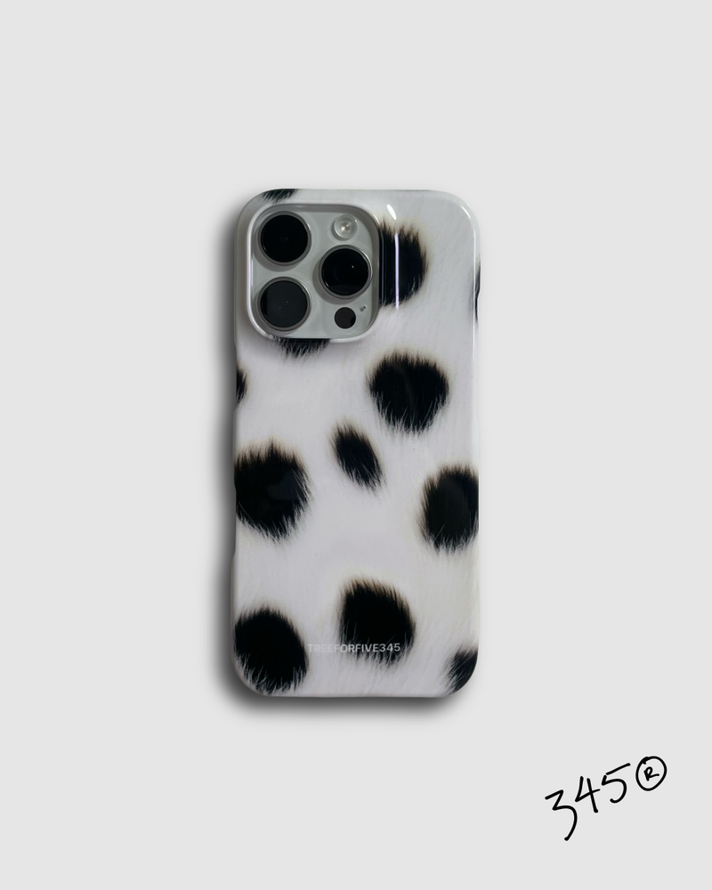 TREEFORFIVE345(ツリーフォーファイブ345)の「PORKA DOT FUR Hard Case / TREEFORFIVE345(Smartphone Accessories)」