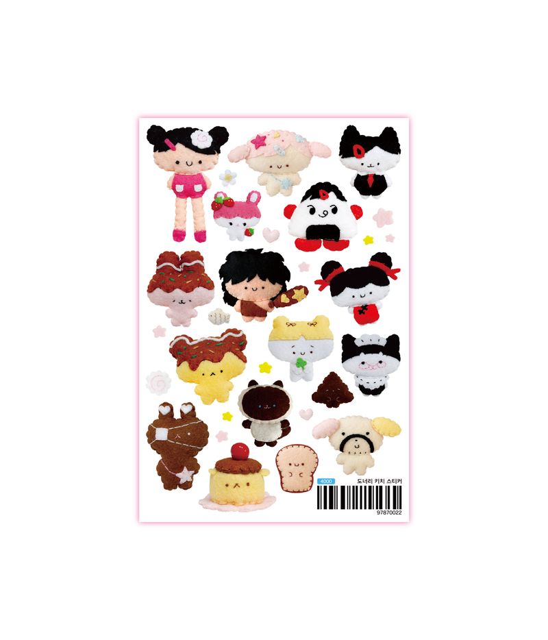 set of 10 stickers