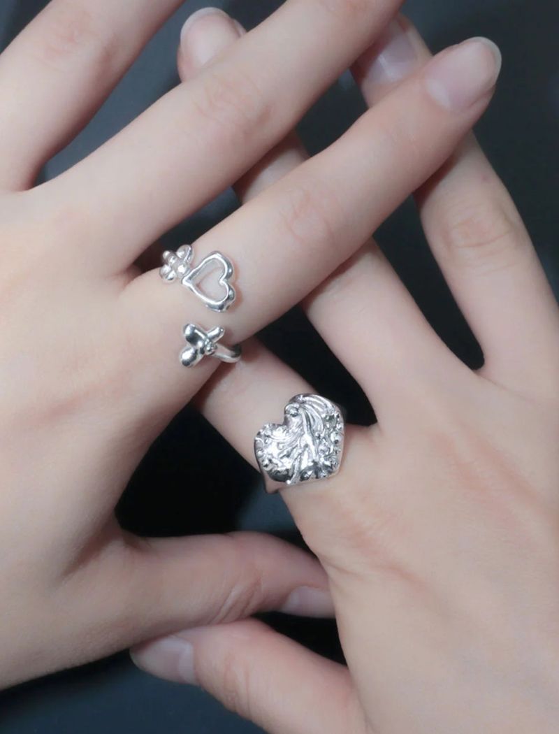 [MADE] lock me softly open ring
