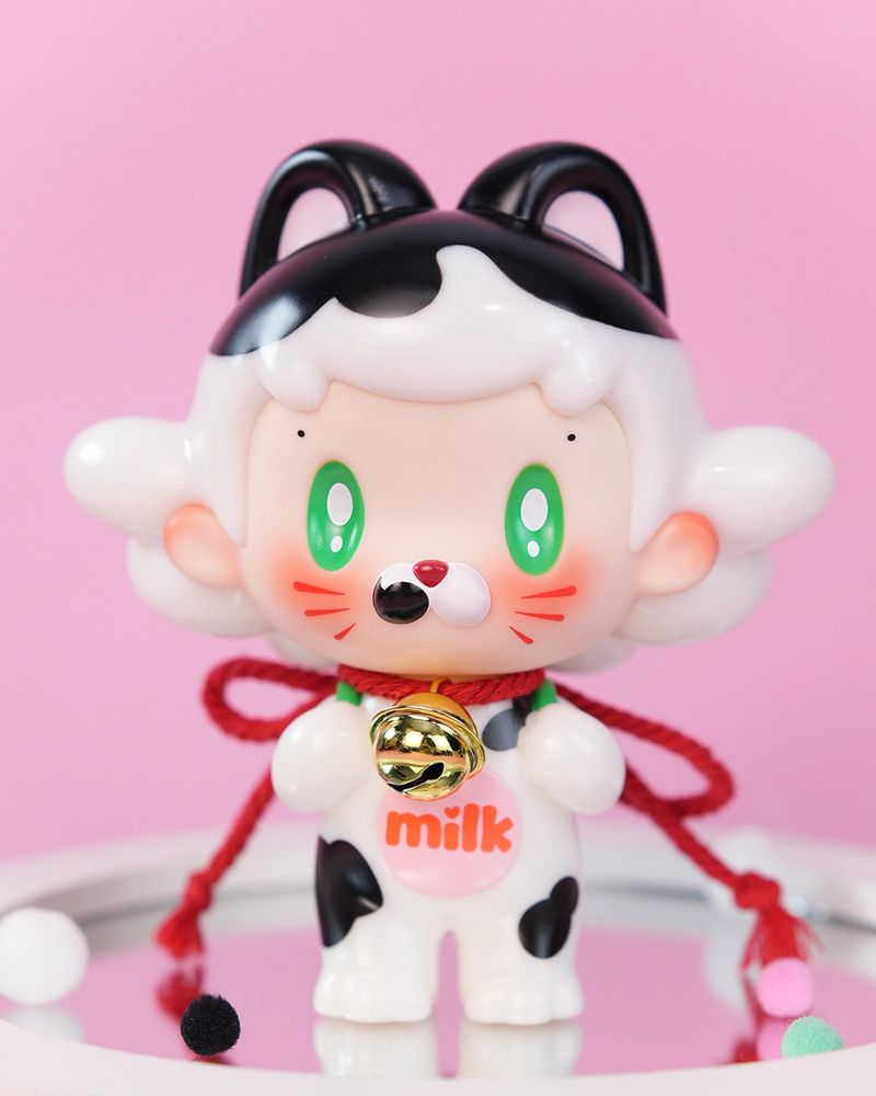 MEEGO STUDIO(ミーゴスタジオ)の「TOTO-CAT Series-Cow Cat(Toys/Key Holders)」