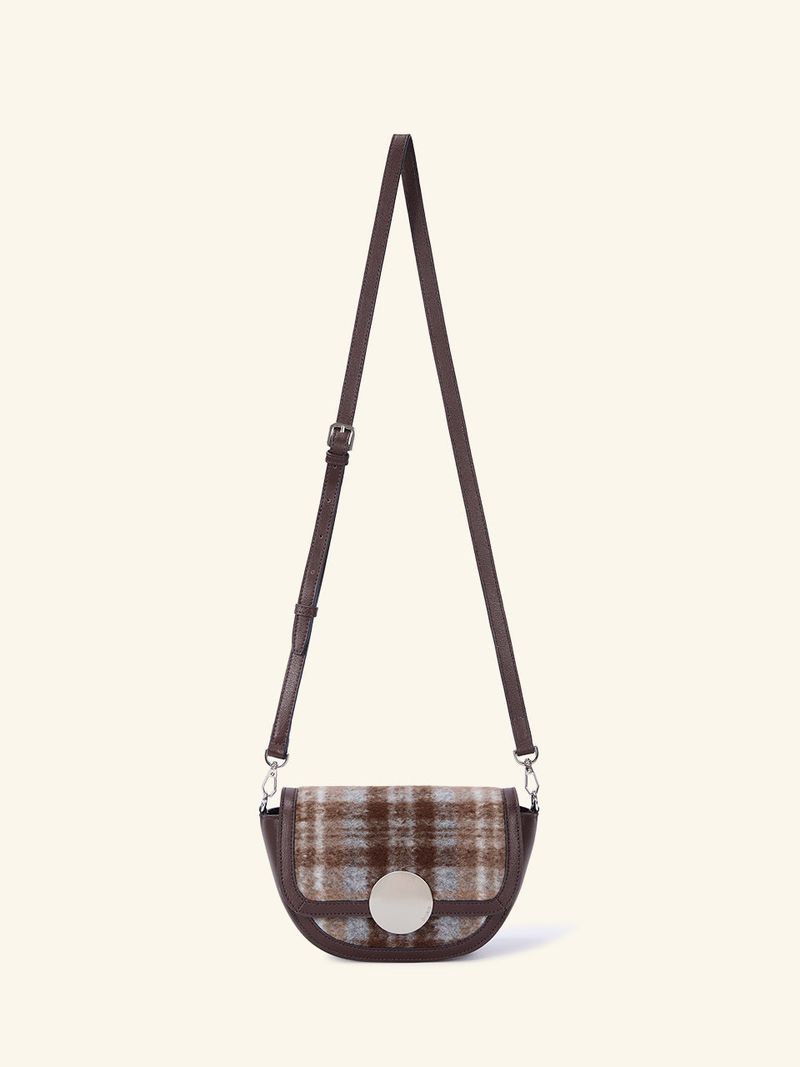 Lottie Check Crossbody