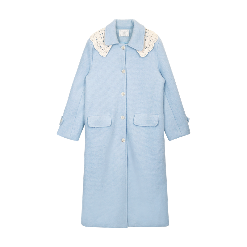 FAIRY LACE COLLAR COAT