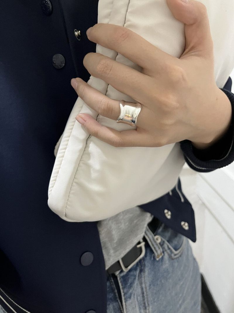 (silver925) Crush open ring