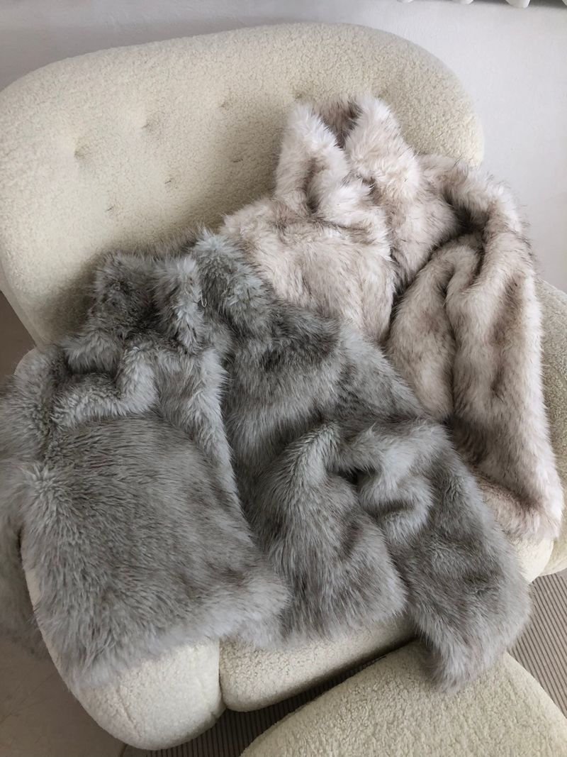 Maxi Vintage Fur Jacket 