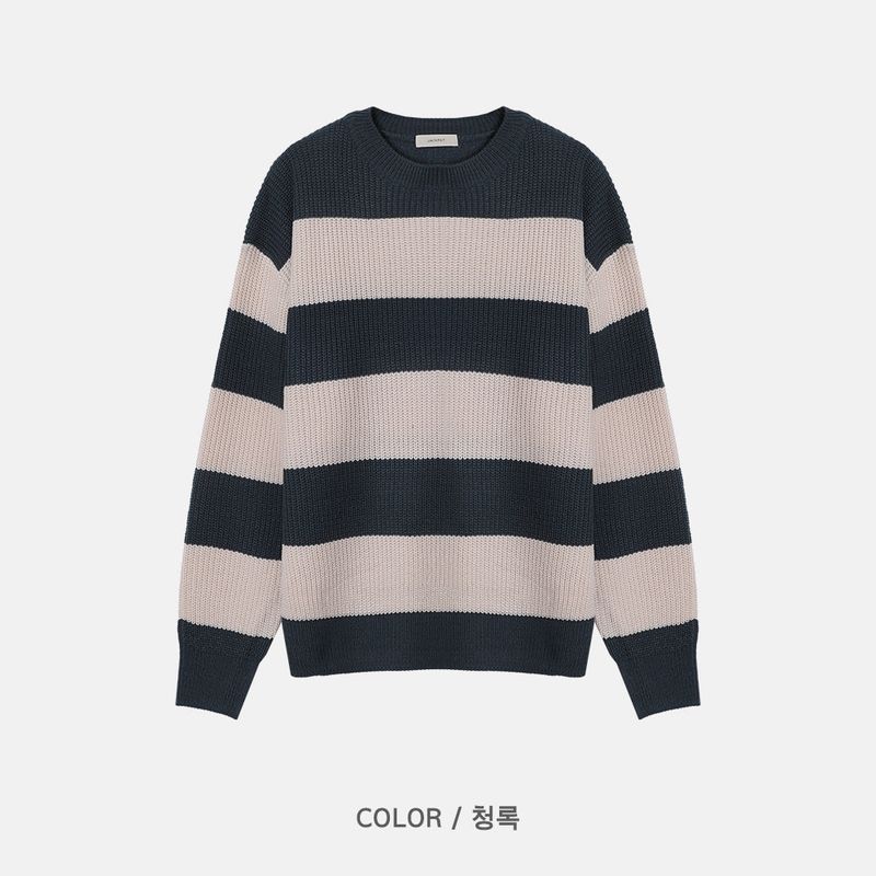 [BEST]CANDY DAILY DANGARA ROUND KNIT(8COLOR)