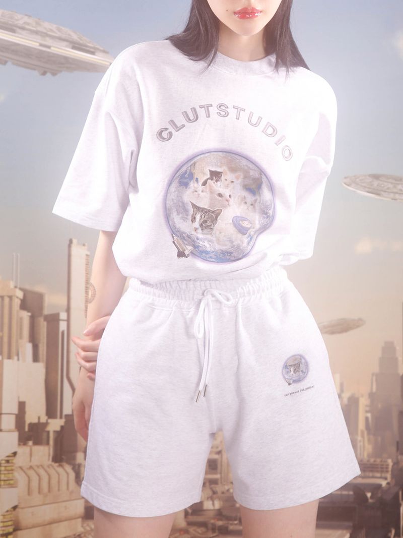 0 4 cat planet shorts