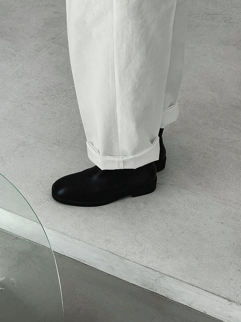 ASCLO Reverse Tuck Cotton Pants (4color)