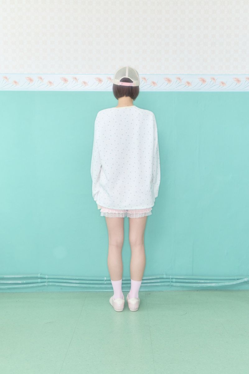 KOKO HENLEY NECK WAFFLE TOP (WHITE)