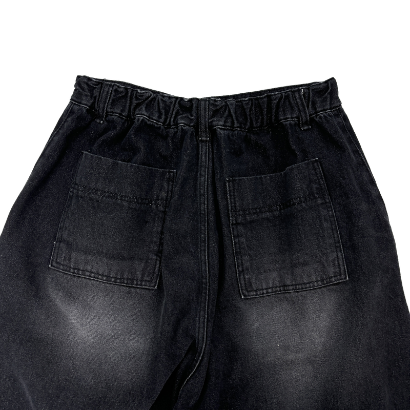 wacks balloon denim pants