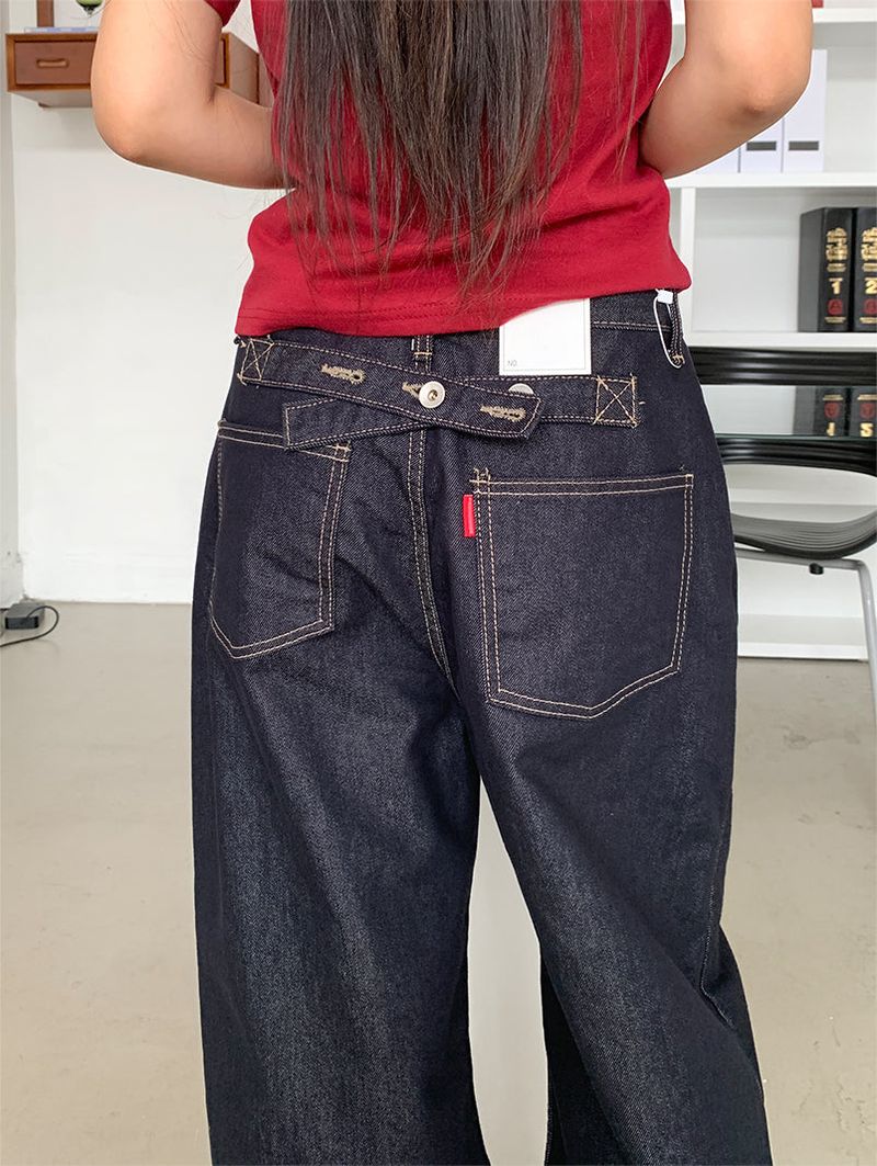 NONFADE BIJO WIDE JEANS (2COLOR)