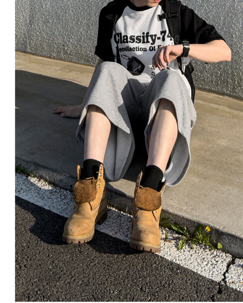 Ragiv Graphic Raglan Knit Short Sleeve