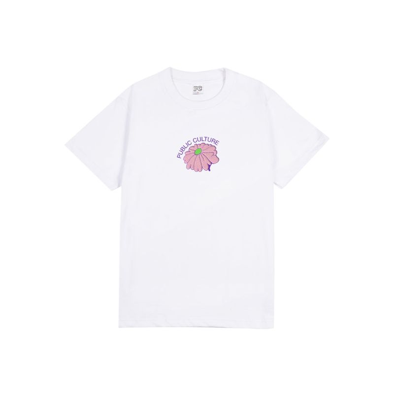 Public Culture（パブリックカルチャー）の「Flower Tee - White（Tops）」