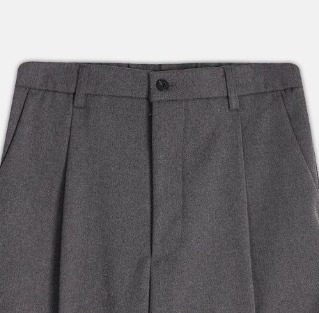 Elo One-Tuck Wide Slacks