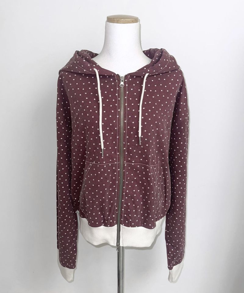 Star Hooded Zip-Up (2colors)