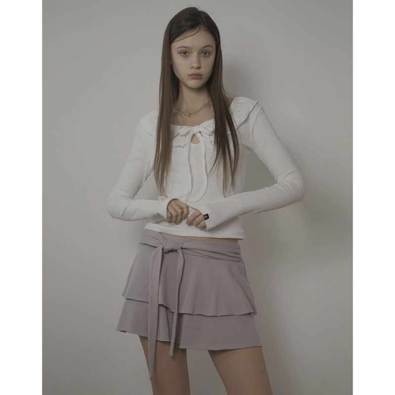 FAIRY LONG SLEEVE-WHITE
