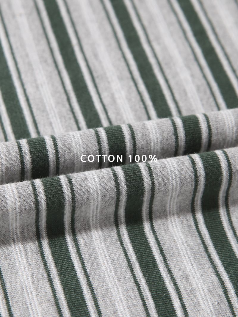 Cloud Cropped Striped Top