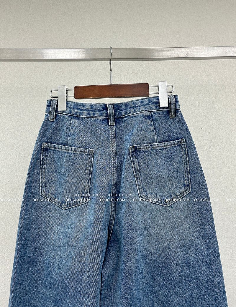 Celeb Long Wide Jeans