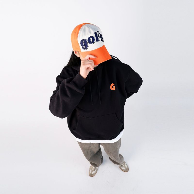 GOOFOOFSTUDIO LOGO CAP - ( Orange )