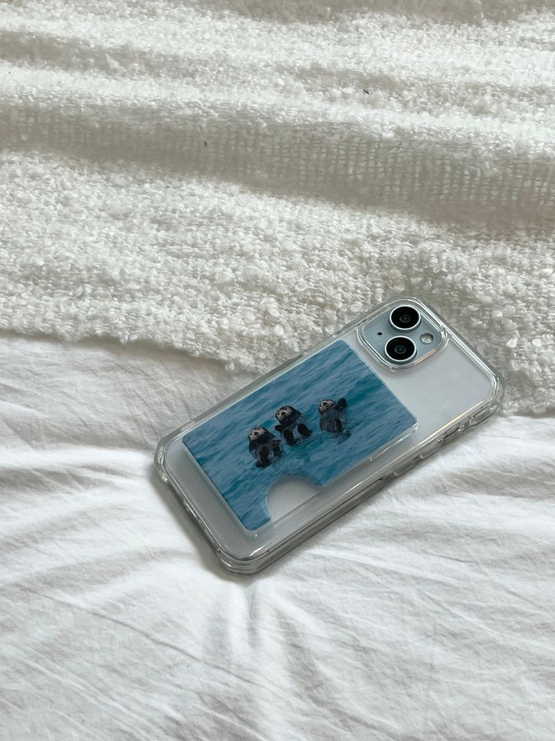 Annak(アンナック)の「【ラッコトリプレット magsafe カードスロット】(スマホグッズ/小物)」