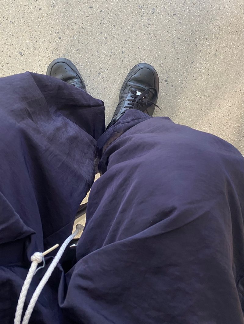 Dart Nylon Cargo Balloon Pants 2C