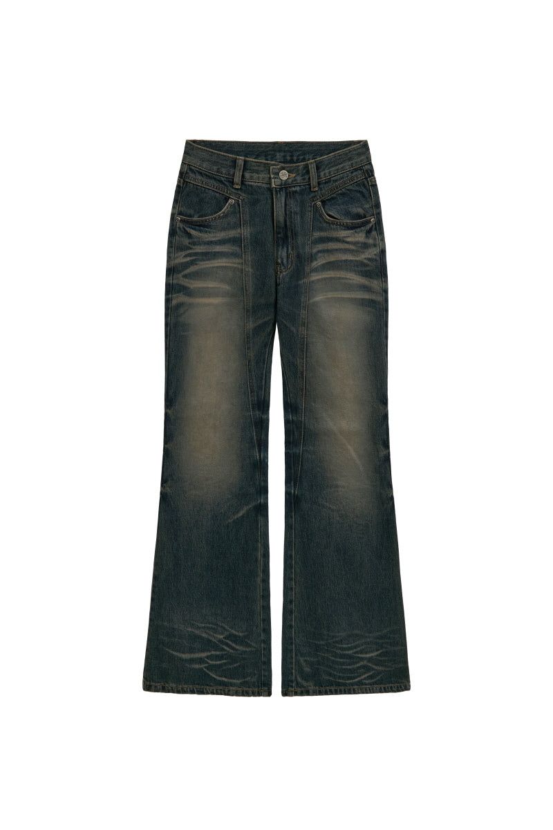 line boots cut (blue)