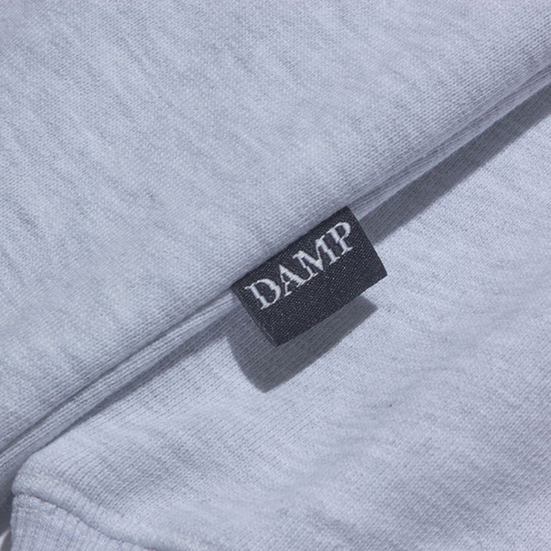 DAMP 'HONEYMOON' SWEAT SHIRT_MELANGE GRAY