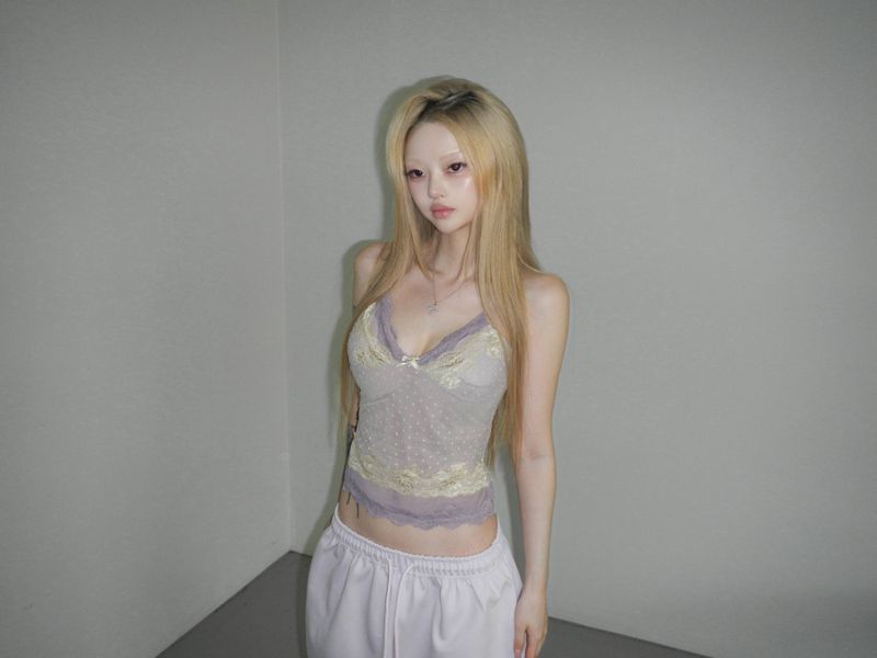  love kiki lace bustier(3 color) 