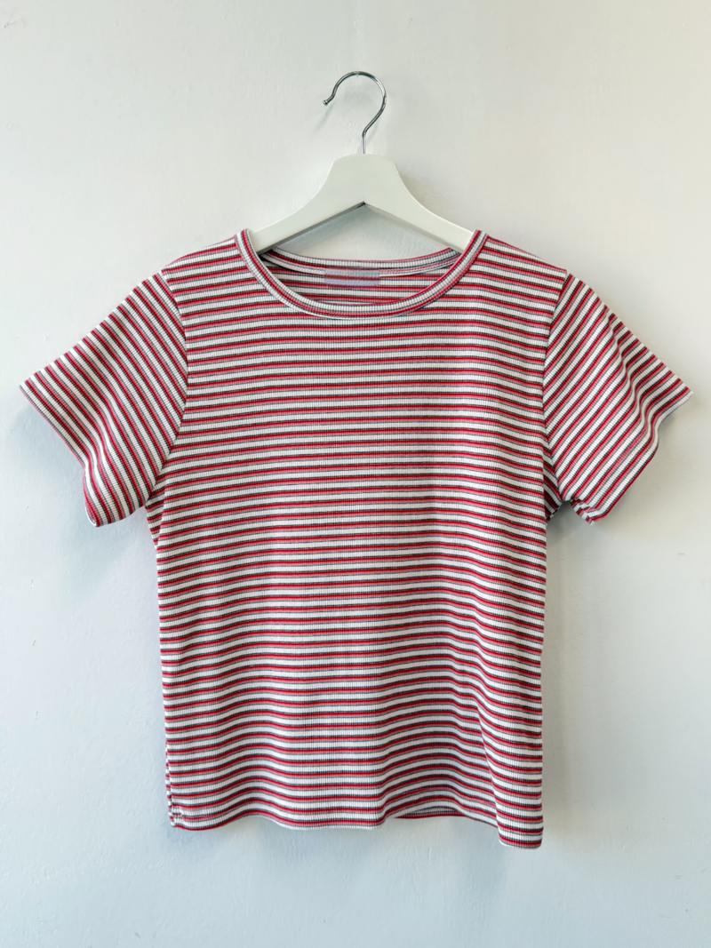 multi stripe T