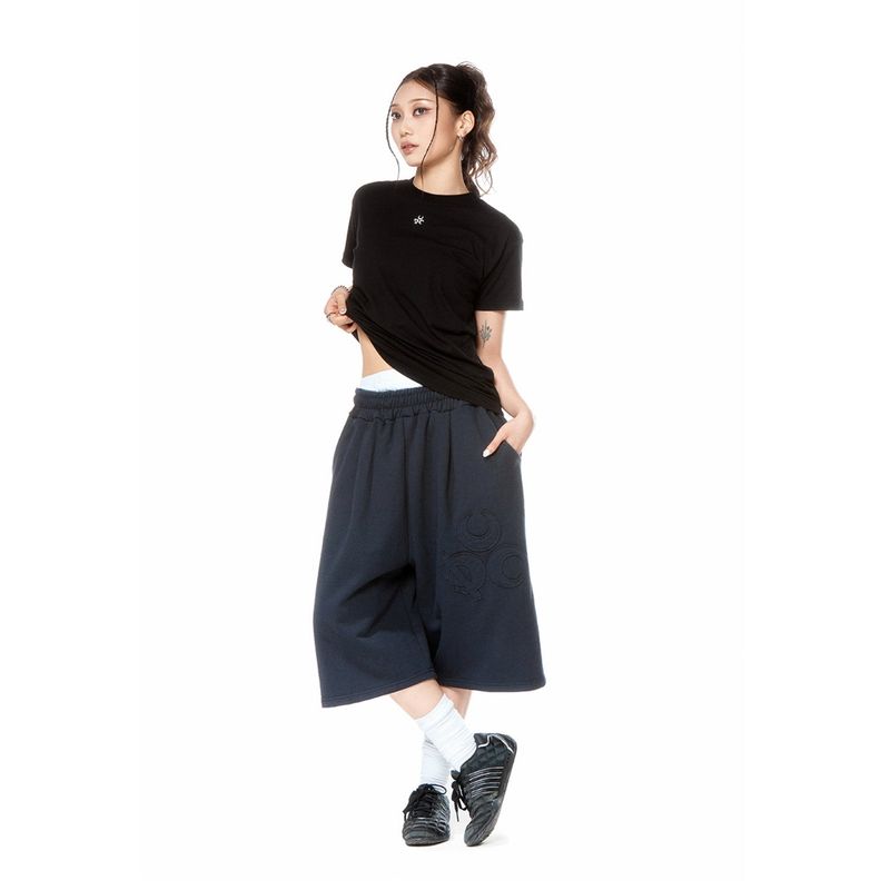 Basic Mucle Fit T-Shirts Black