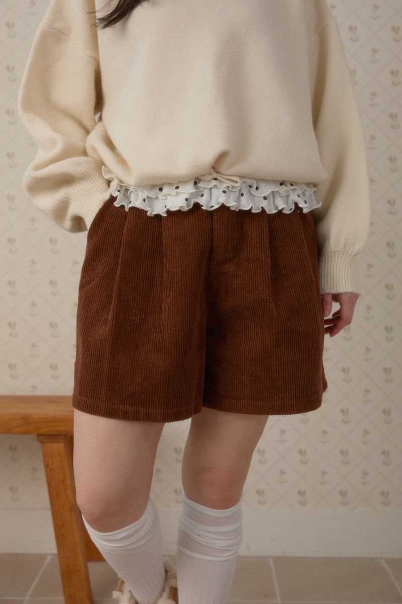 BREEZE CORDU HALF SHORTS