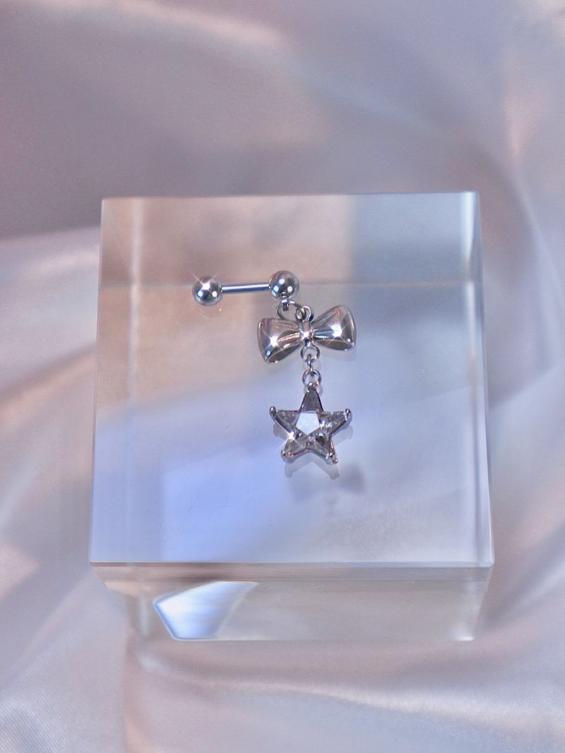 ribbon star piercing