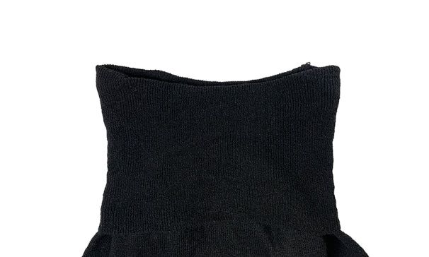Denp Button Off-Shoulder Loose-Fit Knit