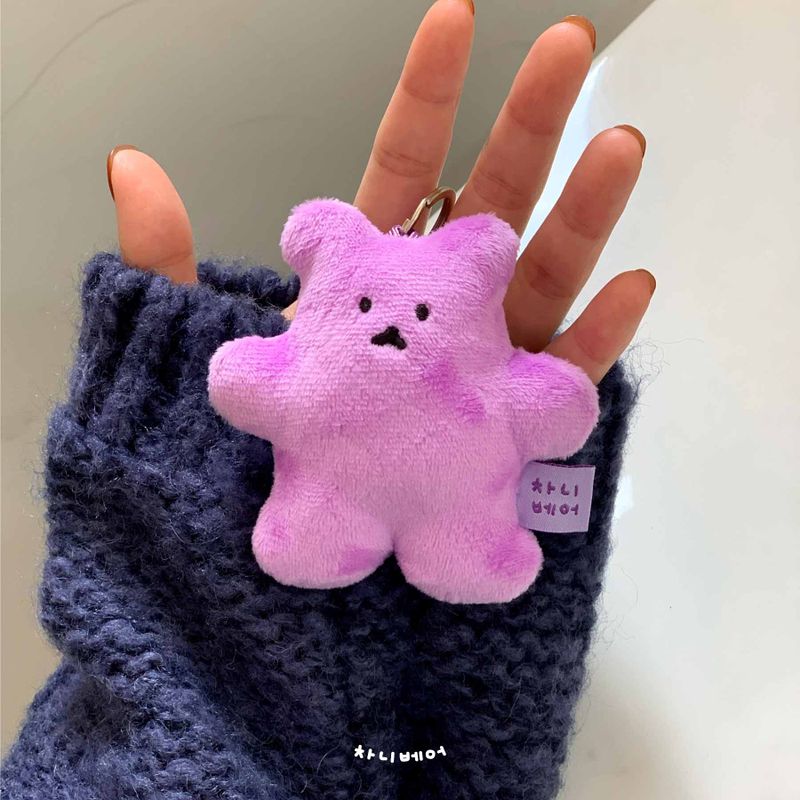 bubble gum chanibear keyring