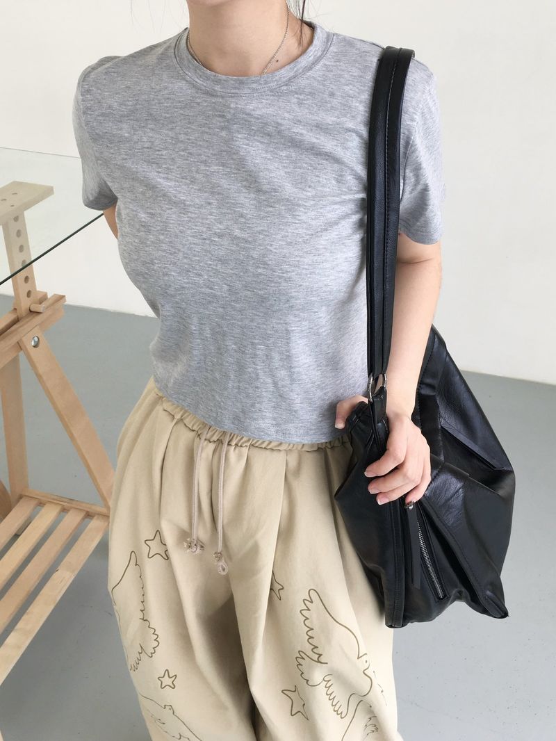 Daily Crop Short Sleeve (10c)